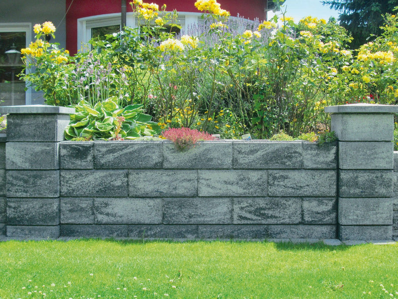 Terrasto pfeiler 37,5x37,5x20 cm anthracite blanc nuance