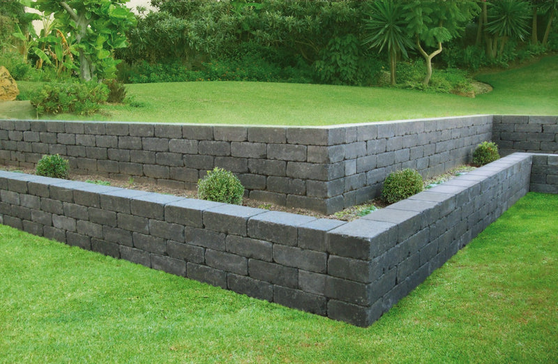 Burgmauer couverture 18x24x12,5 cm anthracite