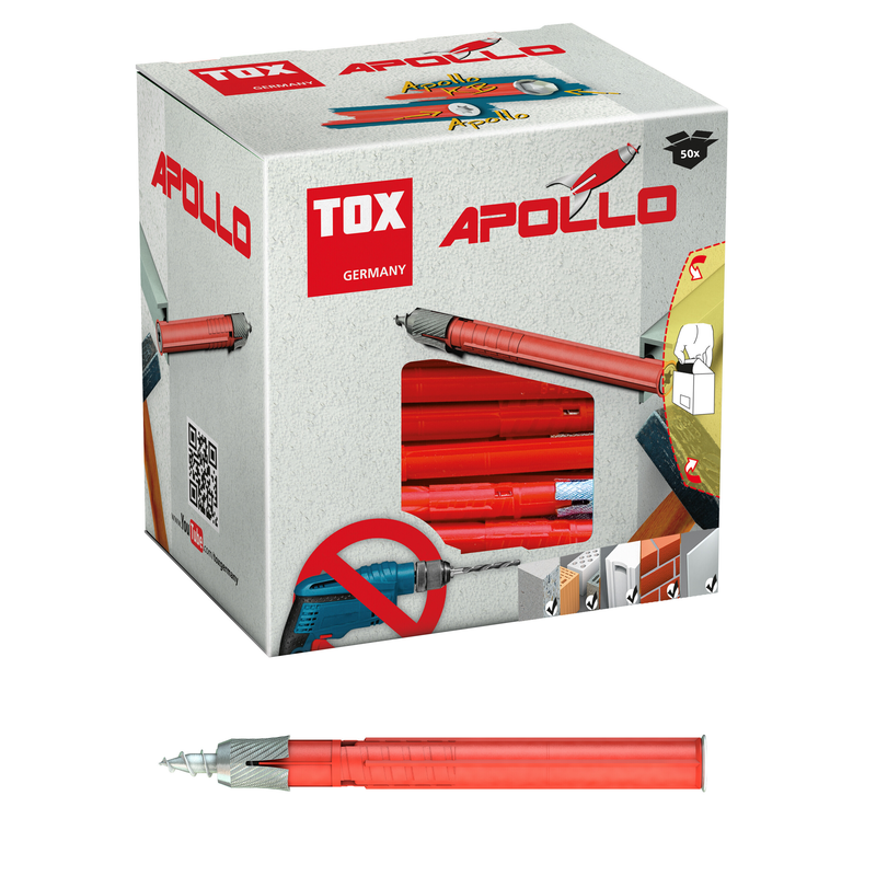 TOX Apollo 8/100 (50 pc) – chevilles pour cadres à usage général