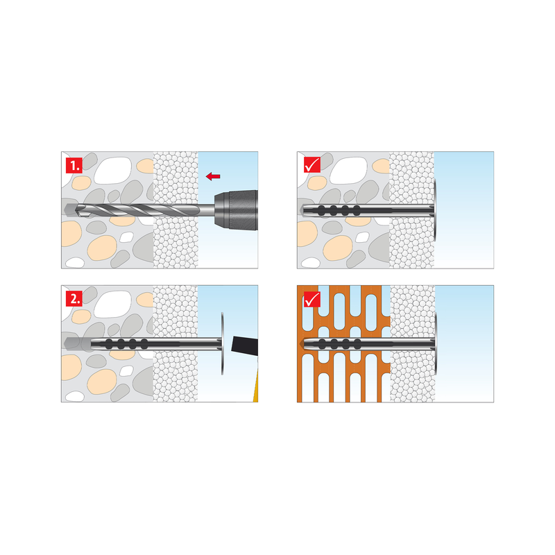 TOX Keeper Metal 100 pc – support d'isolation
