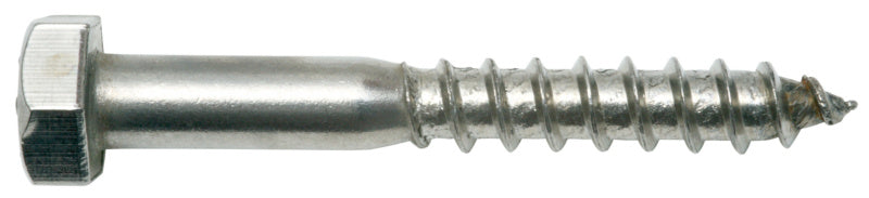 Tirefond, 6 x 70, acier inoxydable A2, din 571 10PCES