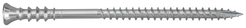 Vis de réglage bois/bois avec tête fraisée 6 x 60, acier zingué (100 pc)