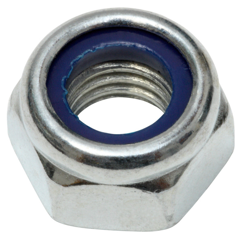 Écrou frein M16, acier zingué, din 985 (25 pc)