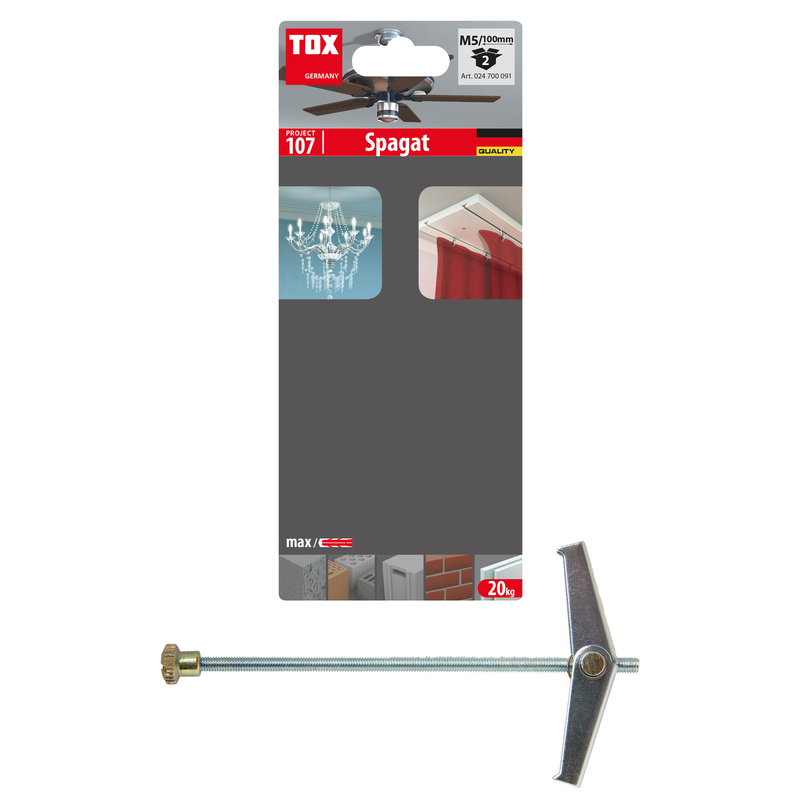 TOX Spagat M5 (2 pc) – tampon à ressort