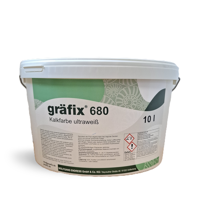 Gräfix peinture a la chaux 680 10 L
