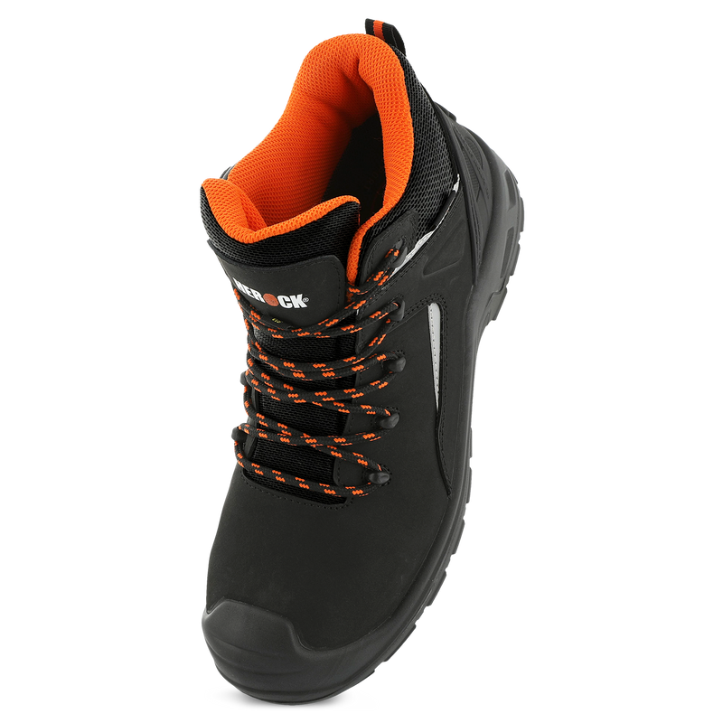 Heron S7S chaussures de sécurité hautes noir 37