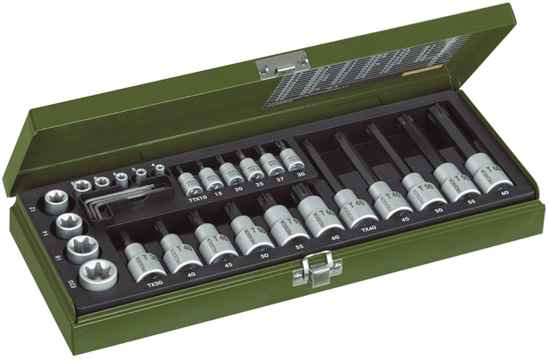 Coffret spécial tx 1/4'+1/2' (29 pcs)