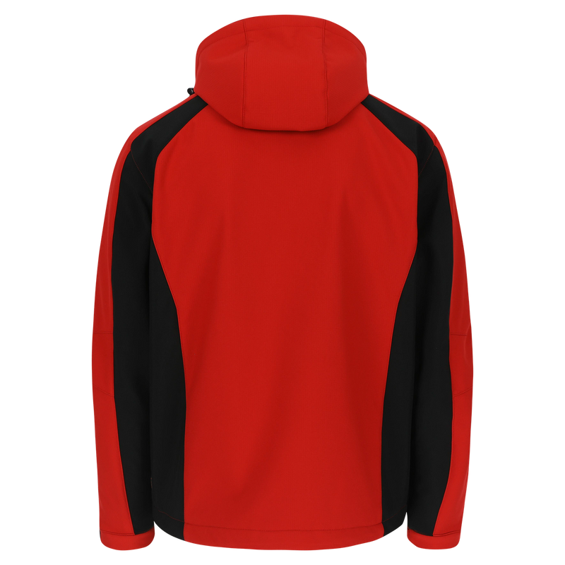 Trystan softshell veste rouge/noir L (liquidation)