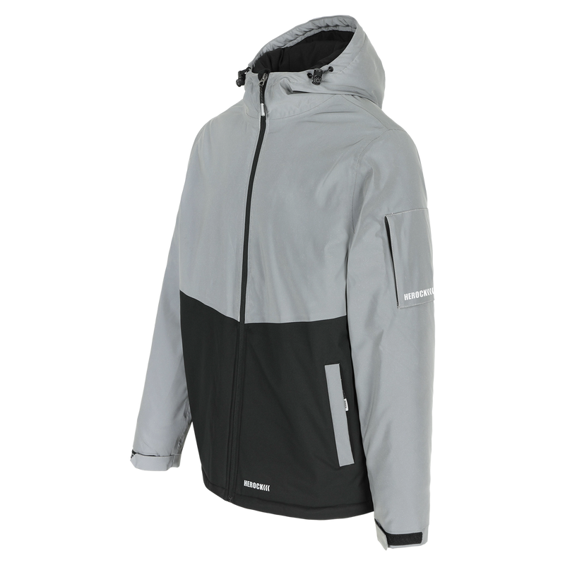 Fluxus veste gris reflechissant/noir sgris réfléchissant/noir s