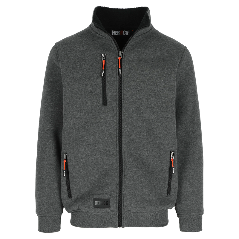 Otar sweater avec col gris foncé L