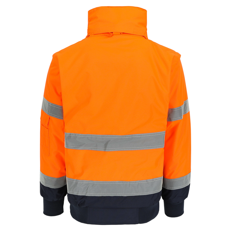 Tarvos high viz veste fluo orange/marine L