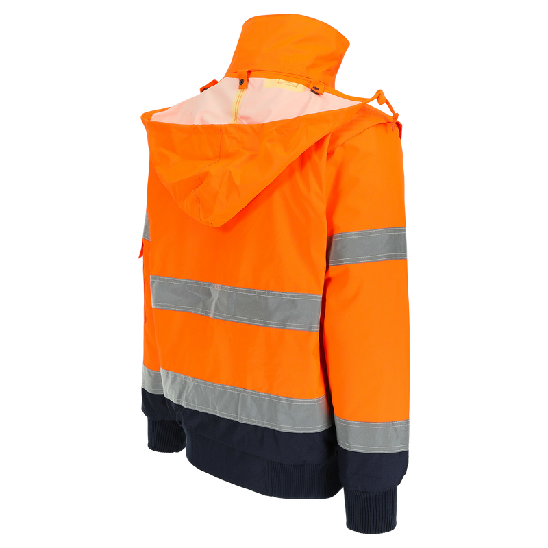 Tarvos high viz veste fluo orange/marine L