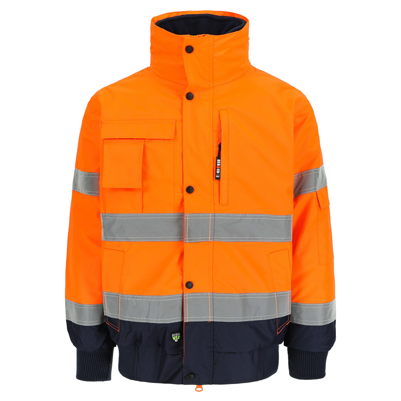 Tarvos high viz veste fluo orange/marine L