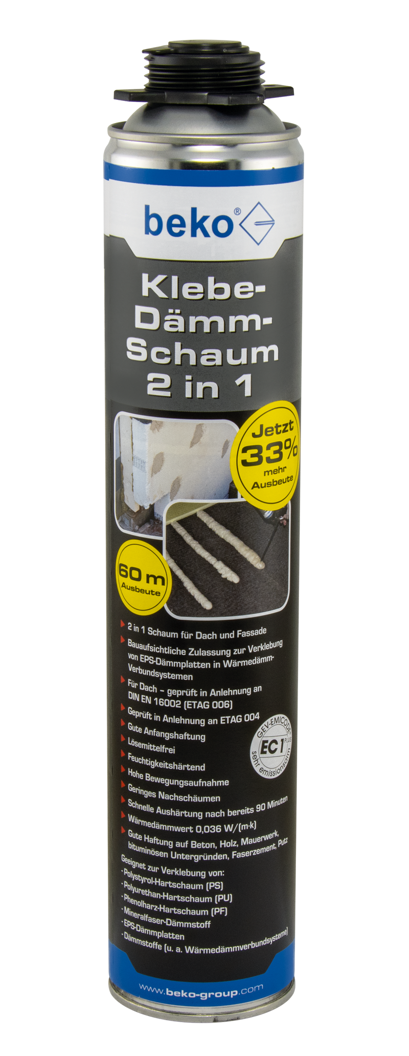 beko Mousse adhésive isolante 2 en 1