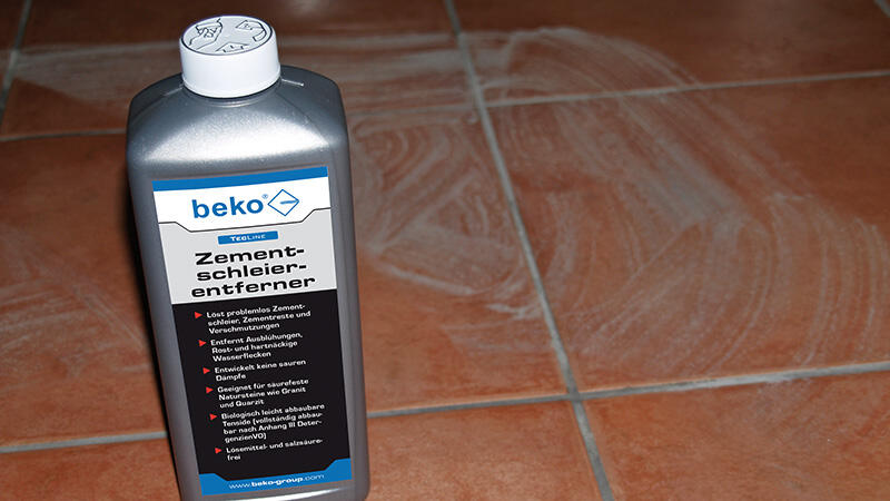 beko TecLine Nettoyant voile de ciment en flacon