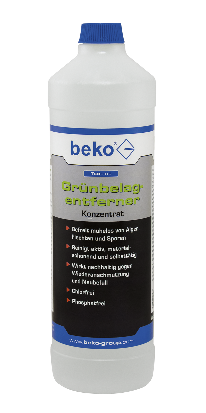 beko TecLine Anti-mousse / nettoyant dépôts verts en flacon