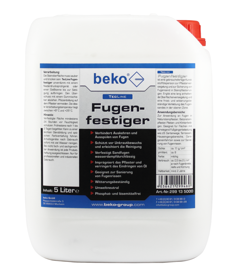 beko TecLine Stabilisateur de joints en bidon