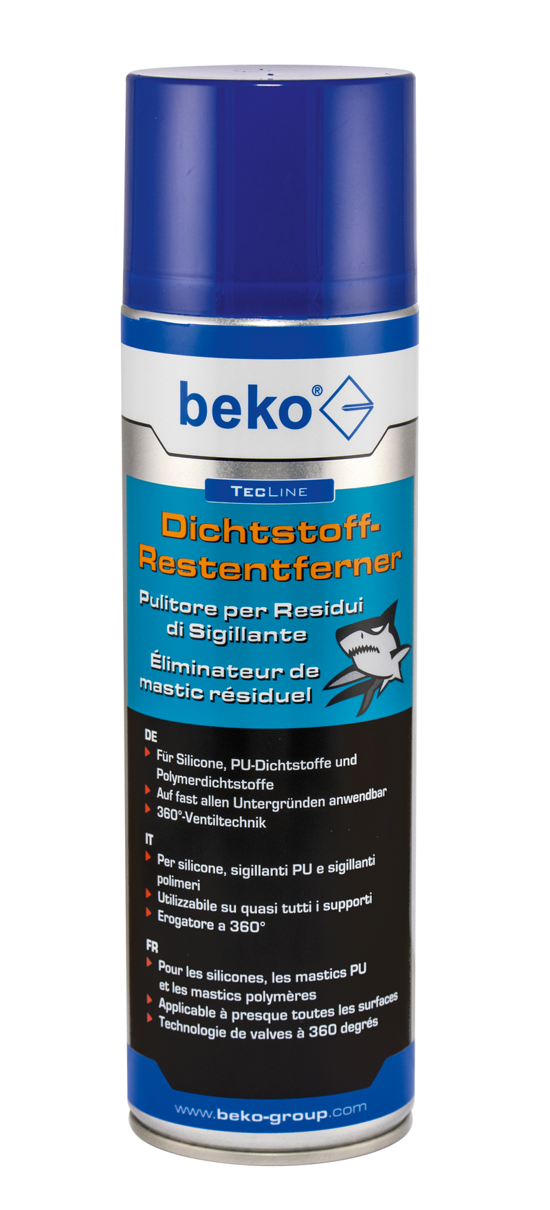 beko TecLine dissolvant résidus de mastic