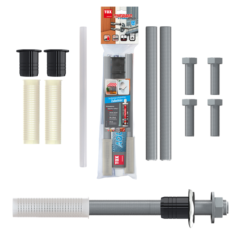 Système de montage thermo proof plus M16X300 (2 pc)
