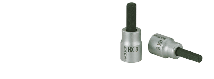 Douille pour six pans creux 8MM 3/8 50MM