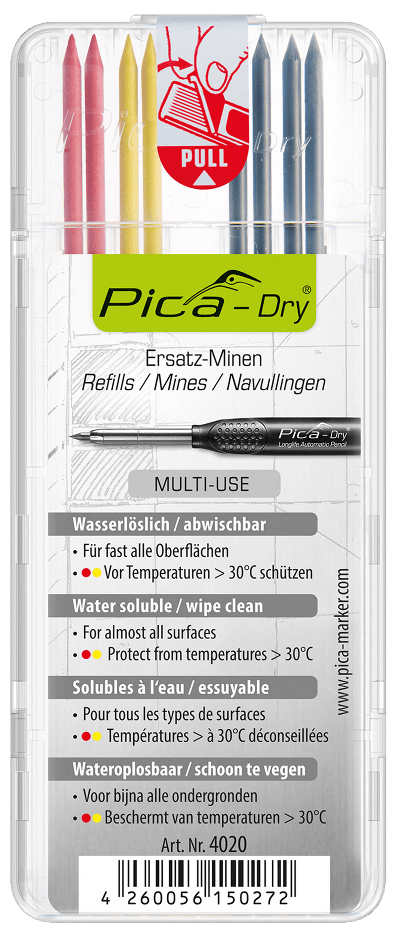 Pica dry set de mines basic (8 pc)
