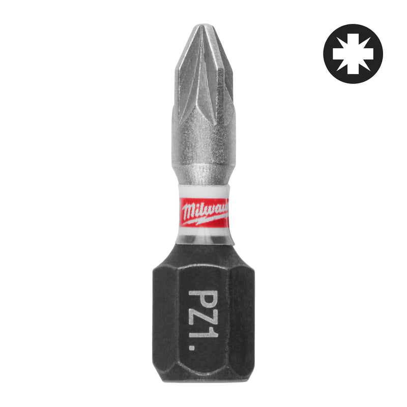 Embouts de vissage pour visseuses à chocs – Shockwave bits PZ