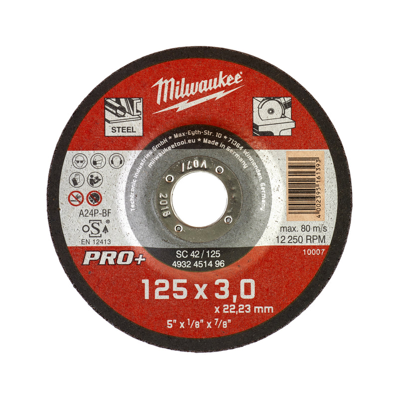 Disques à tronçonner pour métaux Pro+ - Plats