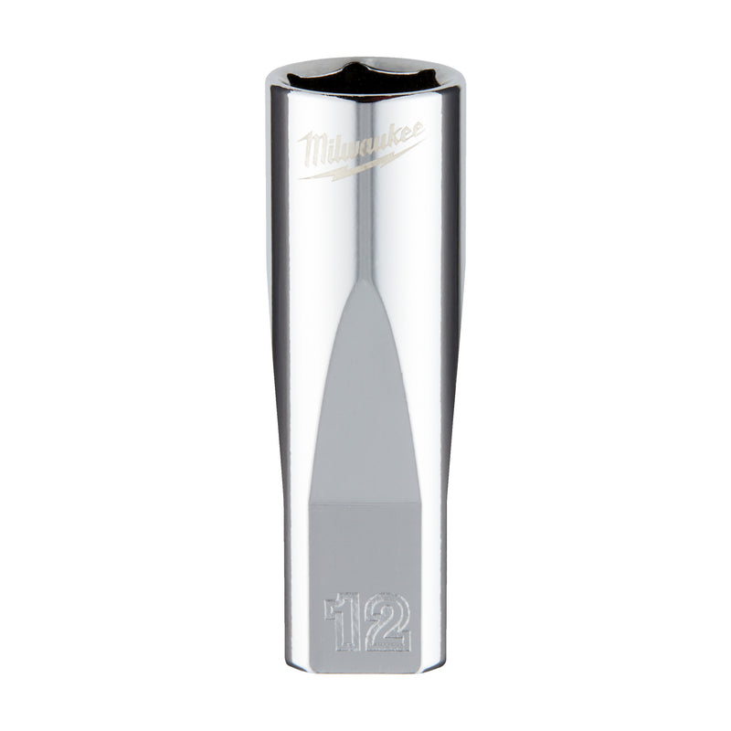 Douille à cliquet chrome ¼″