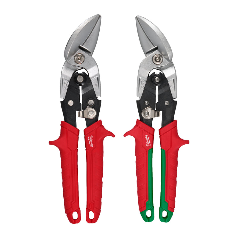 Cisailles d'aviation – 2 pc Offset Aviation Snip Set
