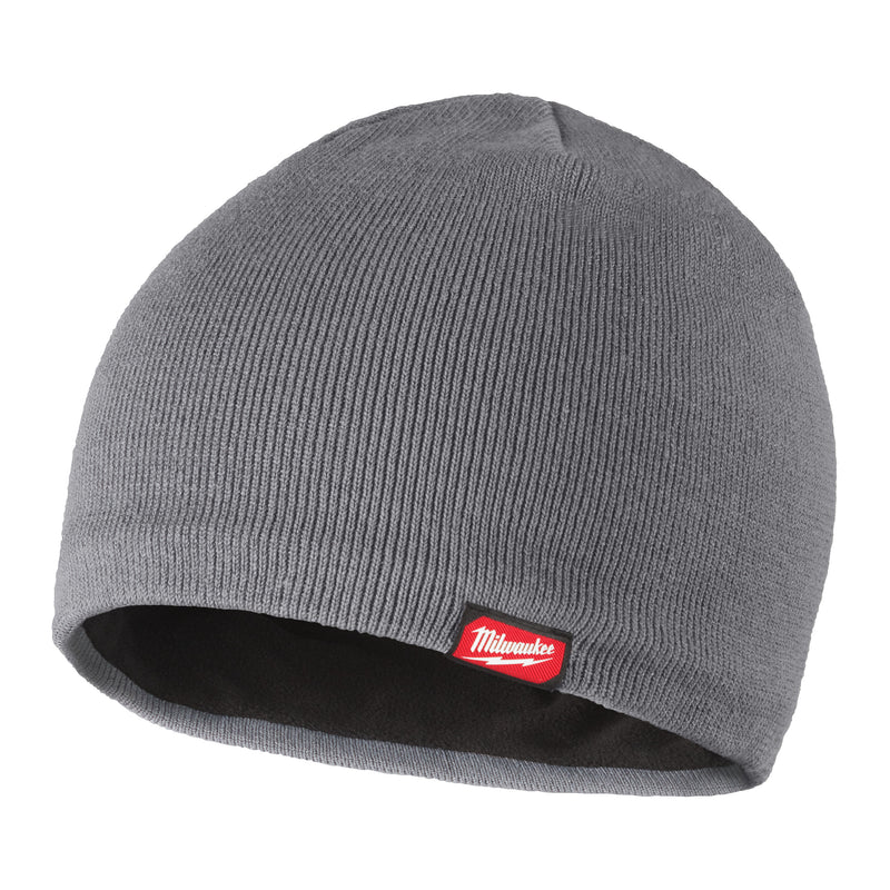 Fleece-Lined Beanie Grey
