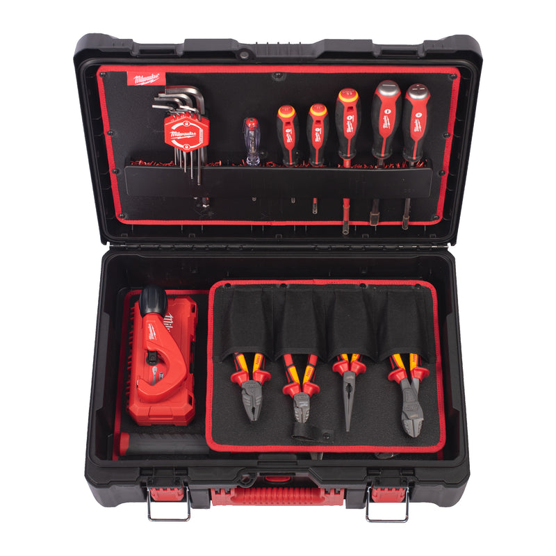 CAISSE OUTILS PACKOUT POUR PLOMBIER 74pcs