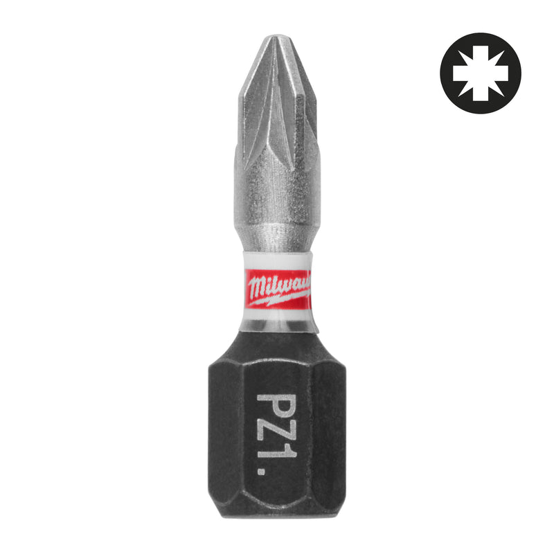 Embouts de vissage pour visseuses à chocs – Shockwave bits PZ