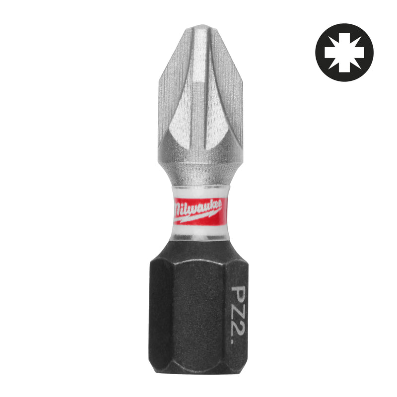 Embouts de vissage pour visseuses à chocs – Shockwave bits PZ