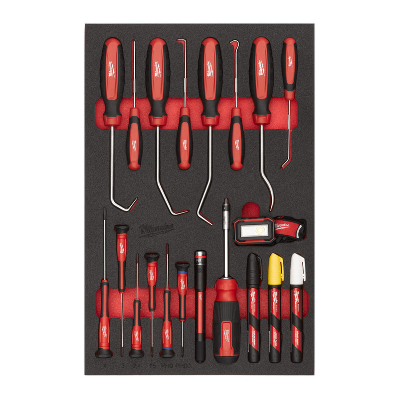 Module mousse pour set d’outils de précision et d’usage courant 46 (mesures)