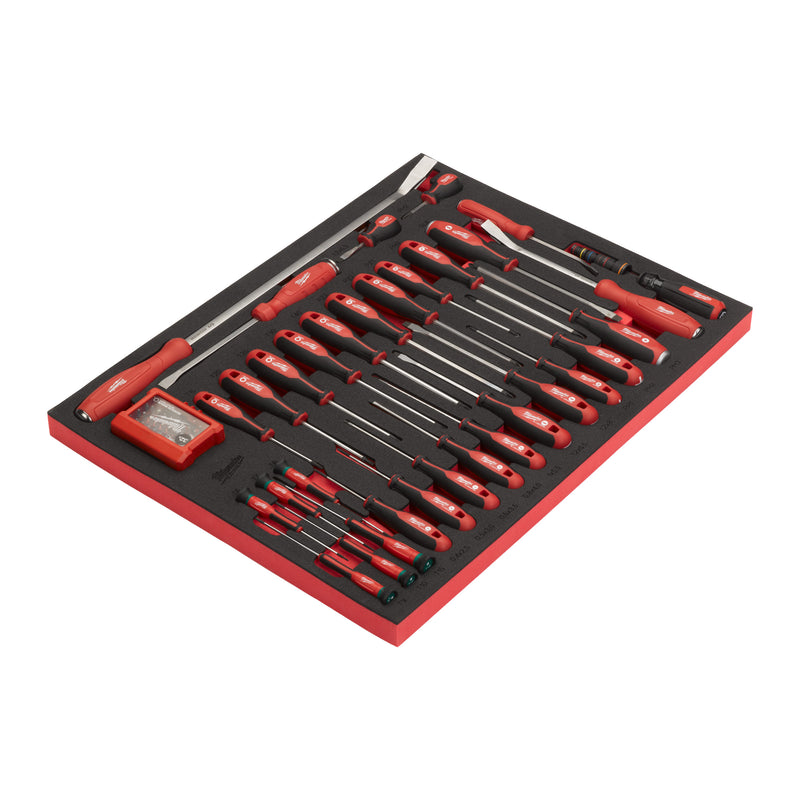 Module mousse pour set de tournevis et pieds-de-biche (70 mesures)