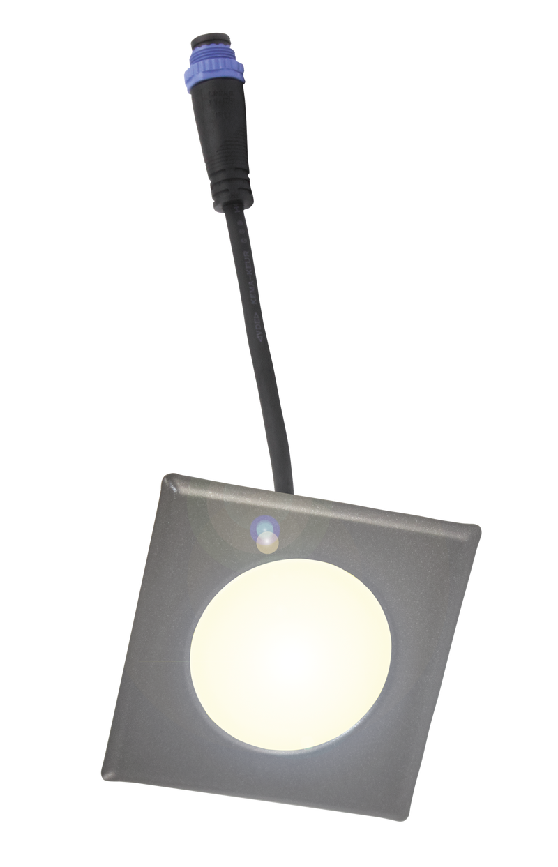 beko TerraLight spot individuel carré 60 x 60 mm, couleur de lumière : blanc chaud