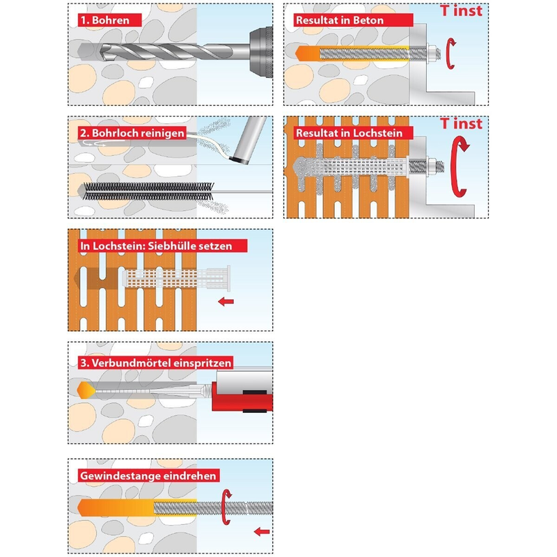 TOX Liquix Mix 200 (25 pc) – accessoires pour mortier composite