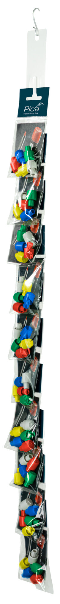 Accessory set coloured caps for pica-dry (5 pc)