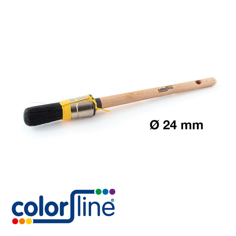 PRE+ Brosse ronde – mix fibres noirs – ALL