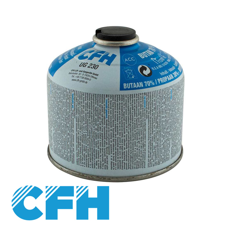 Cartouche de gaz - 230gr - 30% propane / 70% butane