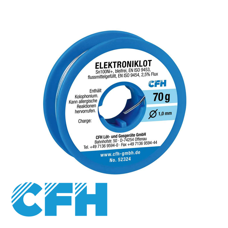 Fil de soudure (sans plomb) 70 gr - électronique - EL 324