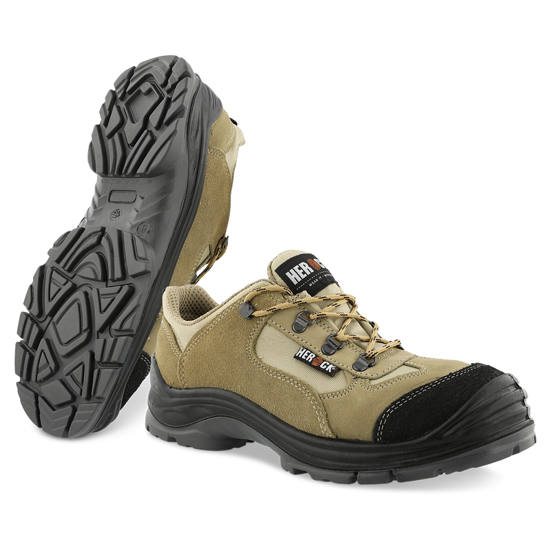 Cross S1P chaussures de sécurité basses beige 37