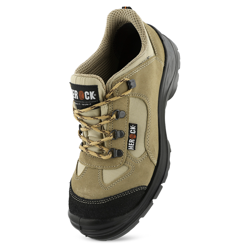 Cross S1P chaussures de sécurité basses beige 37