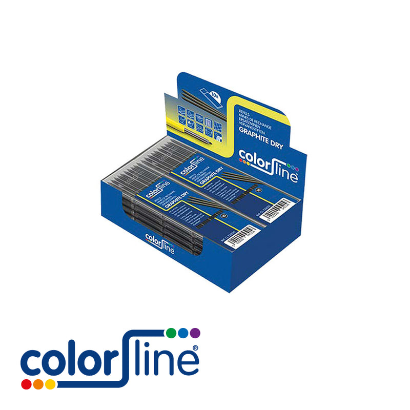 Mine de rechange GRAPHITE DRY/PRO - set de 10 mines graphite