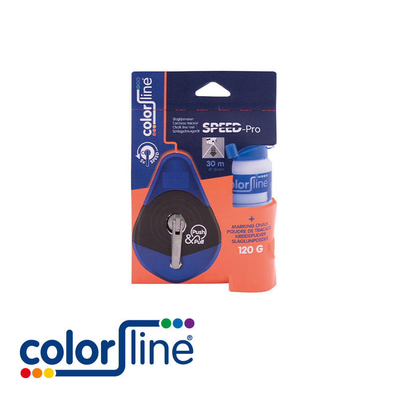 Cordeau traceur 30 m. SPEED-PRO 5x, + poudre 120 gr.
