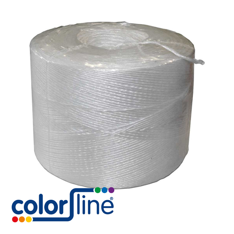 Ficelle d’emballage PP - blanche - 1800 m - 2kg