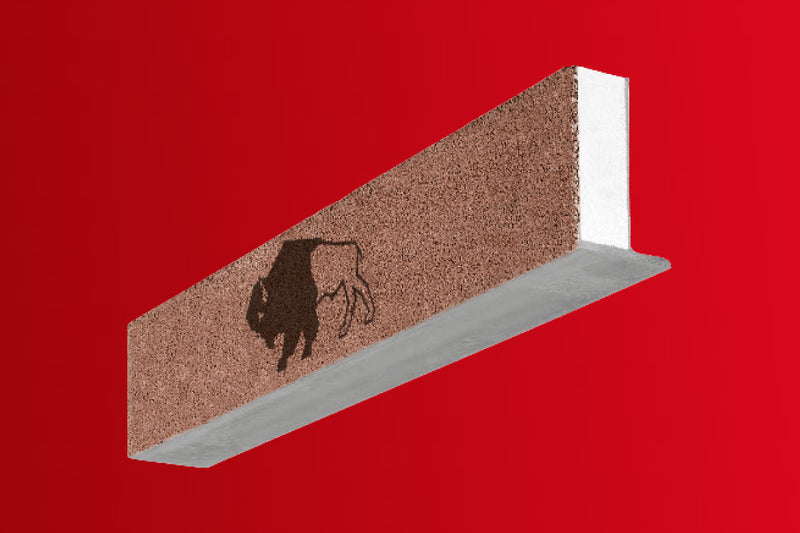 Biso deckenrandelement 14,5 / 18 / 125 cm