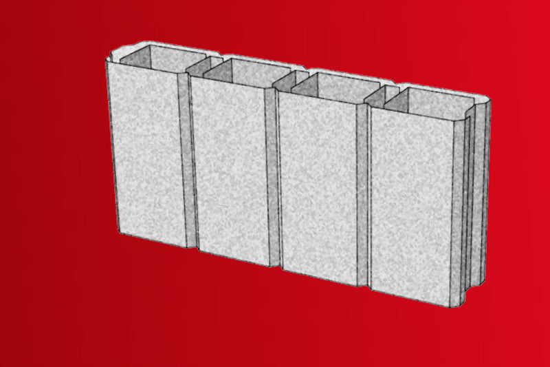 Bims blocs de drain 50/11,5/25 cm (l/b/h)