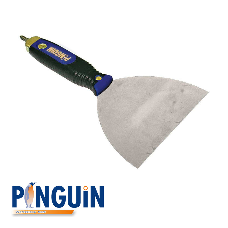 DURA-HAMMERGRIP spatule à jointoyer inox, tête marteau + BIT - 150mm