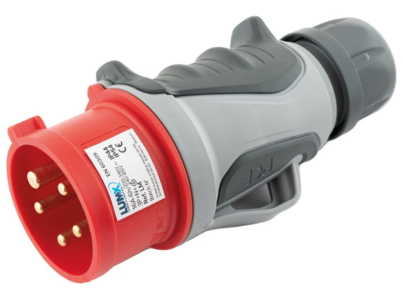 Fiche et prise CEE 400 V 5 pôles Power-Grip